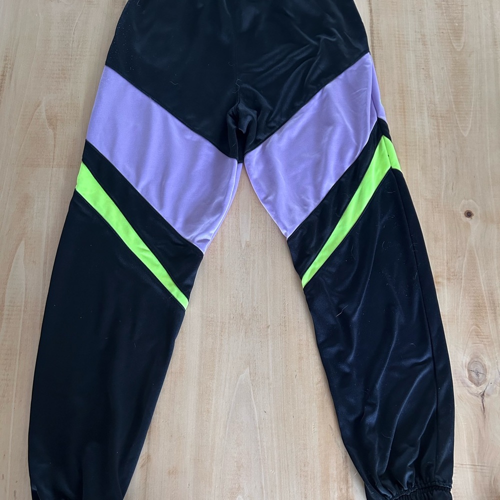 Playboy Black and Lilac Misguided Sweatpants/Joggers - Picture 2 of 8
